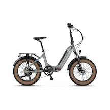 Ümit Altec Hydra 20 Jant 7 Vites Elektrikli Katlanır Bisiklet Mat Antrasit
