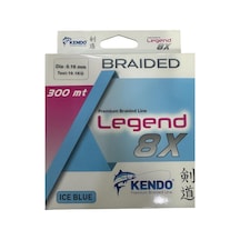 Kendo Legend 8x 300mt 0.16mm Örgü İp Misina Ice Blue