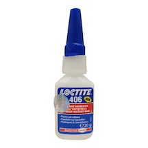 Loctite 406 - 20Gr Hizli Yapiştirici Plastik Ve Kauçuk