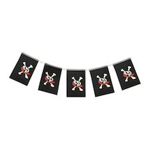 Korsan Partisi Korsan Logo Baskılı Flama Süs Afiş Süsleme 8  Li