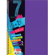 Mikro Ayraçlı Defter A-4 210 Yaprak 5+2 2 Adet