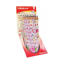 Pensan Karışık Flimli Kurşun Kalem-yeni Ürün Pe96040/72 Çok Renkli