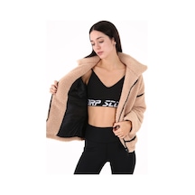 Scorp Shine Casual Kadın Peluş Mont Camel Standart Çok Renkli Scorp Shine Casual Kadın Peluş Mont Camel Standart Çok Renkli