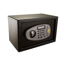 Yale Lcd Ekranlı Orta Boy Kasa Y-ms0000nfp - Standart Güvenlik -master Şifre - 2 Adet 6 Şifeli Anahtar - 25 X 35 X 25 Cm - Siyah