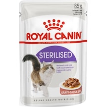 Sos İçinde Kısırlaştırılmış Yetişkin Kedi Konservesi 85gr