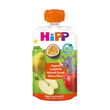 Hipp Organik Çarkıfelek Karışık Meyve Püresi 100 G - 5 Adet Tarı