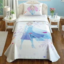 Taç Frozen 2 Elsa Tek Kişilik Pike Takımı 120x200
