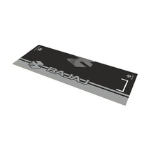 Bajaj Gri Desenli 80 X 220 Cm Kaydırmaz Motosiklet Halısı