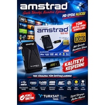 Amstrad Mini 122 Hd - Full Hd Uydu Alıcısı - Yeni Sürüm - Tkgs - Hdmı - Tak Çalıştır
