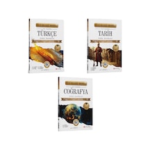 Bilgi Sarmal Üniversiteye Hazırlık Türkçe-tarih-coğrafya İlk Aşama Maarif Soru Bankası Set 3 Kitap