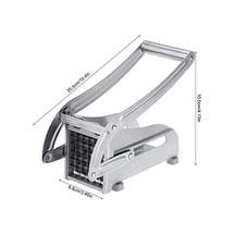 Patates Kesici Çok İşlevli Paslanmaz Çelik Salatalık Kesici Ev Mutfak Sebze Kesici Patates Kızartması Makinesi Diğer