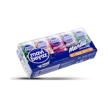 Mavi Beyaz Cep Mendili 10'lu