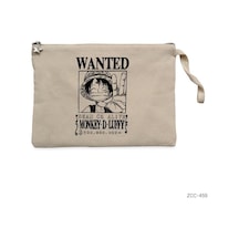 Zepplin Giyim Wanted Luffy Clutch Astarlı Cüzdan / El Çantası
