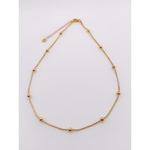 Çelik Kolye Tekli Dorika Kolye