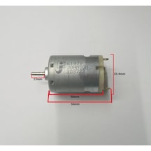 Johnson 61970.6V Dc Yüksek Devir Motor