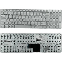 Casper İle Uyumlu Cn.m7k-6200x, Cn.vry4200a Notebook Klavye Gümüş Gri Tr