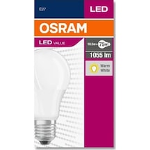 Osram Led Value Classic A75 10w E27 Duy Sarı Işık