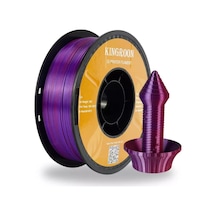 Kingroon 3 Renk Kırmızı - Altın - Mor Pla Silk Filament 1.75 Mm 1000gr