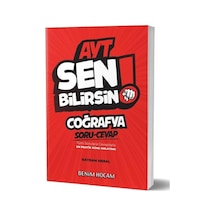 Benim Hocam Yayınları Ayt Coğrafya Sen Bilirsin Soru Cevap Kitabı