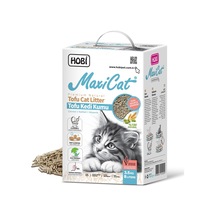 Hobi Maxicat Tofu Kedi Kumu 8 Litre - Tozsuz, Bitkisel Ve Çevre Dostu Pelet Formül