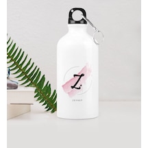 Kişiye Özel Z Baş Harf Ve İsimli Metal Suluk (500 Ml.) Model 4