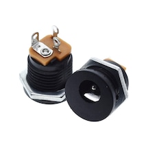 5.5X 2.1Mm Plastik Dc Güç Soketi Panel Montaj Power Jack Adaptör