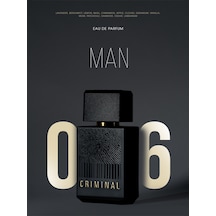 Criminal Man 06 Edp 50 ml Erkek Parfüm