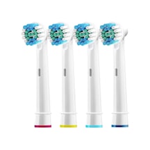 Oral-b Şarjlı Ve Pilli Diş Fırçası Uyumlu 4 Adet Yedek Başlık Tek Ebat