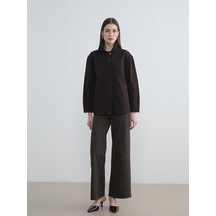 Lcw Modest Kahverengi Wideleg Leopar Desenli Kadın Jean Pantolon