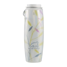 Polar Bottle Ergo Insulated Graphic Termos 0.65 Litre-Pembe-Yeşil Pembe - Yeşil