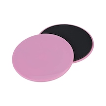 Core Slider Pilates Egzersiz Kayar Disk Pembe 2 Adet