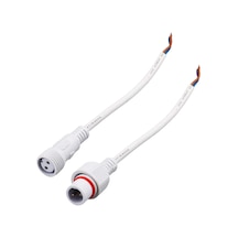 Ic266k Kablolu Ip67 Konektör Takım 2 Pin Beyaz