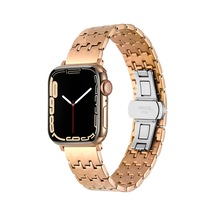 Apple Uyumlu Watch 44mm Zore Krd-86 Metal Kordon