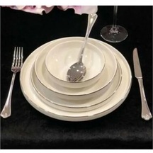 Royking Dina Sılver Lıne 24 Parça 6 Kişilik Yemek Takımı Hrn 23030s