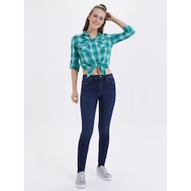 Loft Natalie Skinny Fit Kadın Pantolon Denim