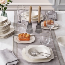 Schafer Royalty 24 Parça Yemek Takımı-platin