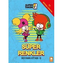 Süper 1 Takım Süper Renkler Boyama Kitabı 3