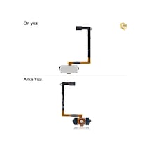 Samsung Galaxy Uyumlu S6 Home Tuşu Beyaz Parmak İzi Butonu Açma-kapama Butonu Açma-kapama Tuşu Yan Güç Tuşu