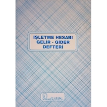 Kocaoluk İşletme Hesabı Gelir-Gider Defteri