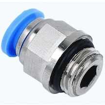 1-2"-12 Mm Pnömatik Düz Rekor