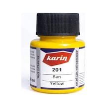 Karin Akrilik Mürekkep 45ml 201 Sarı Genel