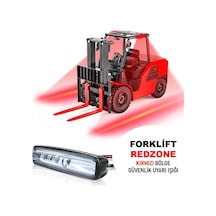 Forklift Redzone 10-80V Kırmızı Bölge Güvenlik Işığı 6