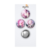 Nte Neverness To Everness Oyunu Chiz Oyun Rozet 3'lü Metal Rozet Seti 58mm İğneli Buton Çanta Yaka Rozeti Çok Renkli