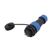 Sd16 2 Pin 16Mm Su Geçirmez Konnektör Takımı - Panel Tipi