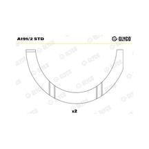 Ay Yatak - Fiat Punto, Ducato, Grande Punto, Doblo, Freemont, Bravo, Stilo, Croma, Sedici, Coupe, Idea, Multipla, Strada, Marea, Brava, Palio, 159, G 99544643