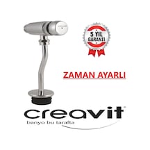 Creavit Pm3160 Zaman Ayarlı Sıvaüstü Pisuar Musluğu Krom