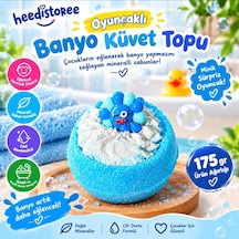 175gr Oyuncaklı Banyo Küvet Topu Mavi 1 Adet Lavanta - Manolya