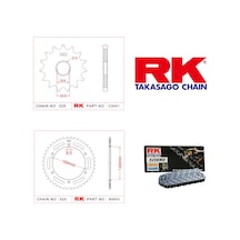 Rk Zincir Dişli Seti Hyosung Gt 650 Efi 05-15
