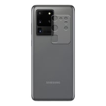 Samsung Galaxy S20 Ultra Şeffaf 3D Cam Kamera Koruyucu