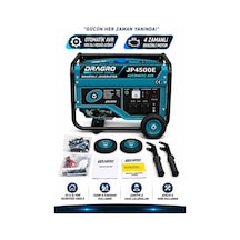 Dragro Drg-3kva İpli 3 Kva Mmonofaze Benzinli Jeneratör Isınmaya Karşı Koruma